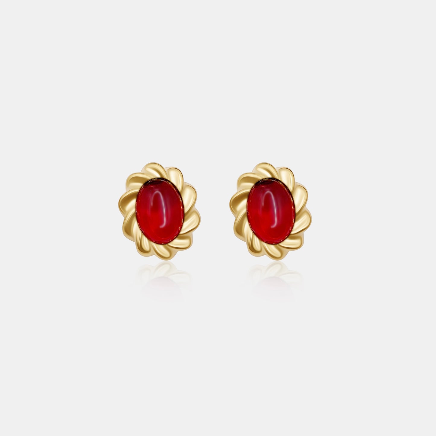 Ruby Earrings