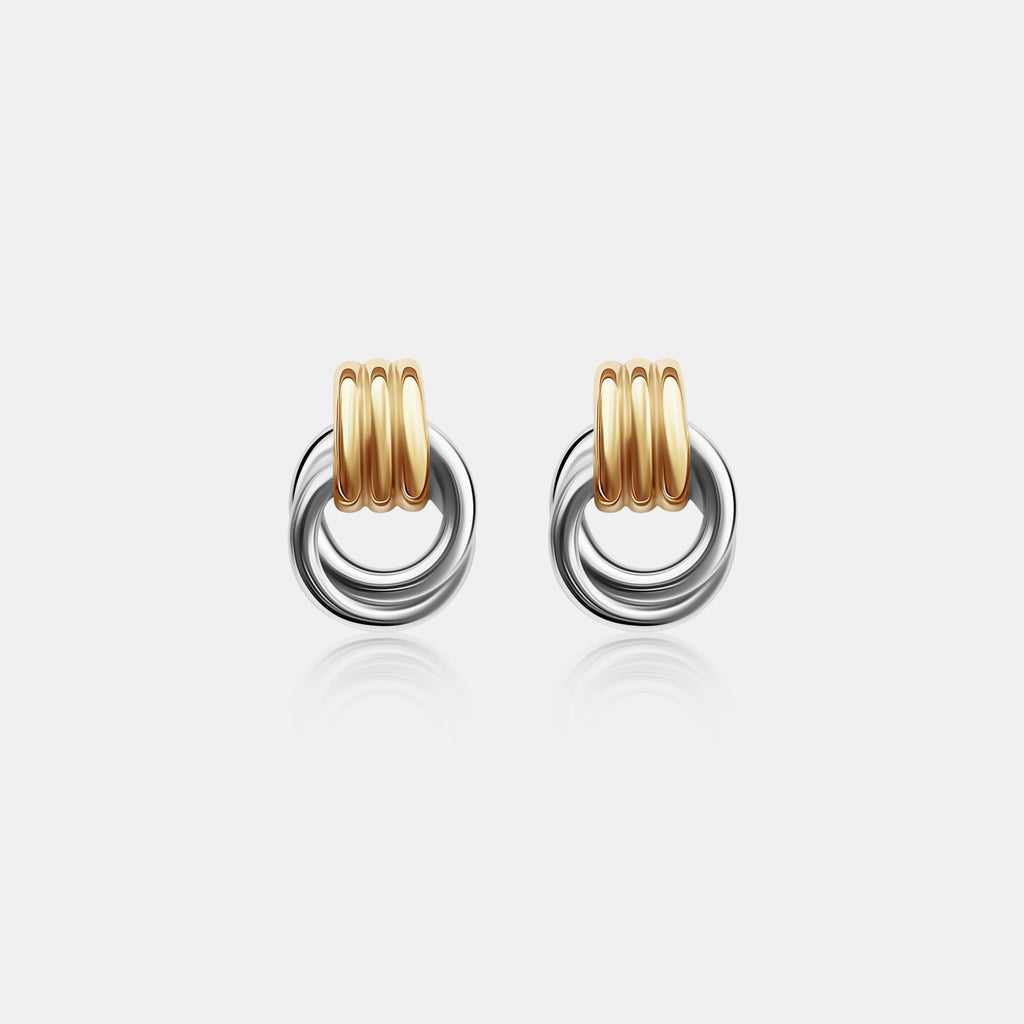 Boucles d'oreilles Knot