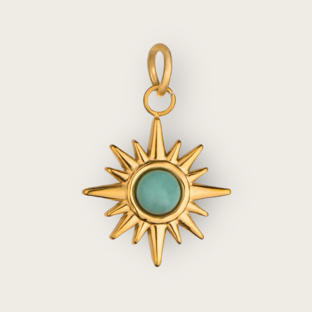 Blue Star Charm