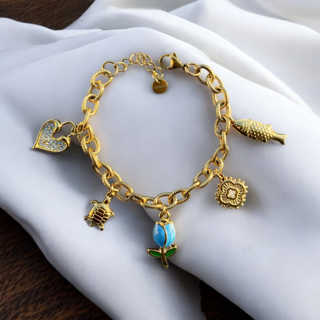 Royal Flower Charm